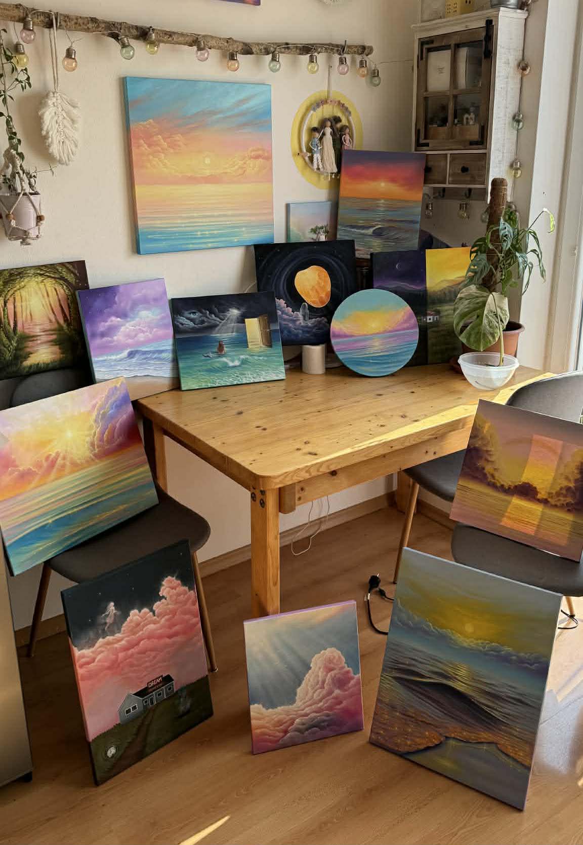 Autorské obrazy Hany Rysové 